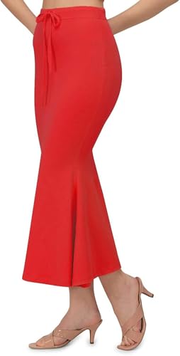 Image of Women's Perfect Curvy Look Saree Shapewear (Fish Baby Pink 2XL S90)