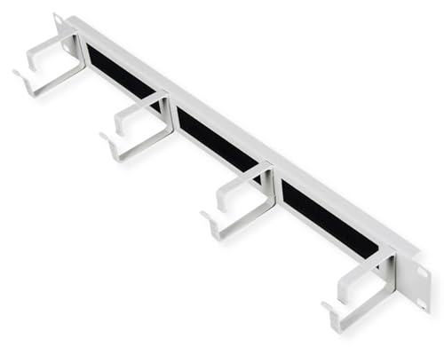 ROLINE Panneau de Brassage 19 Pouces 1 U, avec bavette 44x60mm Gris