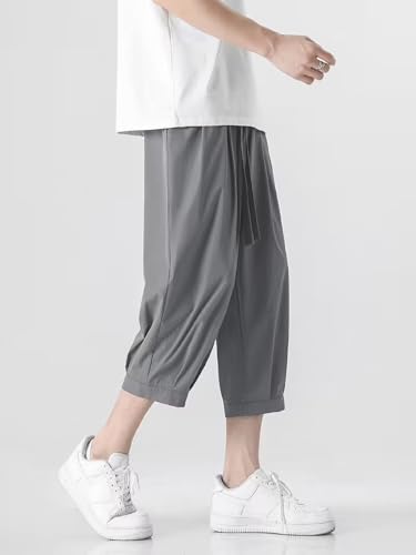 Image of Lymio Men Shorts || Three Quarter Pant for Men || 3 /4 Casual Cotton Shorts (Short-46-49)