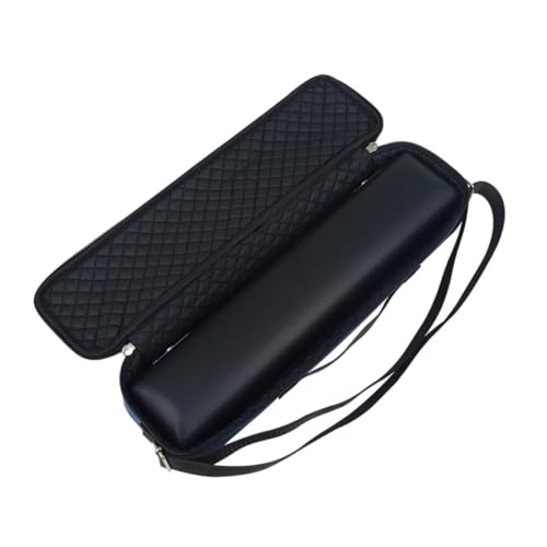 Vaguelly 1 PC 16 17 Flute Bag Durable Oxford Cloth Pouch with Inner Box Blue and Black for Outdoor Performances Great present for Flute Players