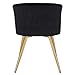 EUGAD Pack 4 Sillas de Comedor Vintage Diseño Sillas Nórdicas Terciopelo Moderna...