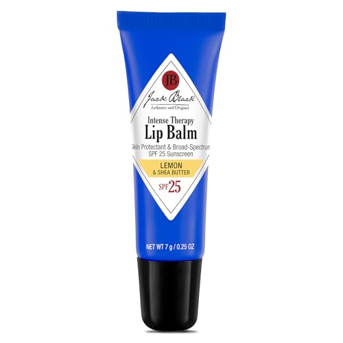 Jack Black Intense Therapy Lip Balm SPF 25, Lemon & Shea Butter