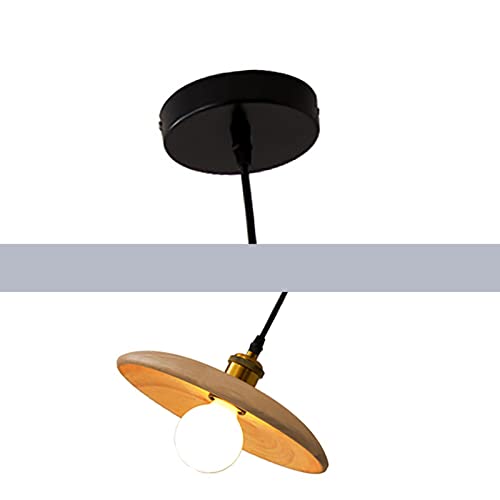 Lámpara japonesa madera maciza YRYRYW soluciona iluminación de diseño 5