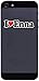 Produktbild Aufkleber - I Love Heart - Decal Handyaufkleber Handyskin 70 mm Ich Liebe - Name (Mann, Frau, Kind, Junge, Mädchen) - I Love Enna
