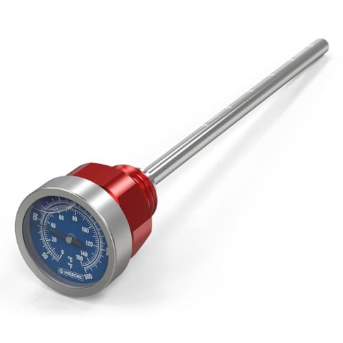 XR650L XR 650L 650 Lモーターサイクルオイル温度ディップスティックゲージ温度計アルミニウム2023 2022 2021 2020を含む1993-2024モデルと互換性