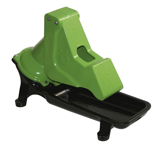 Kerbl 221100 Weidepumpe P100 mit Doppelhubfunktion für Rinder und Pferde, Leichtgängige Handhabung, Robuste Trinkschale, Wasseranschluss ¾“