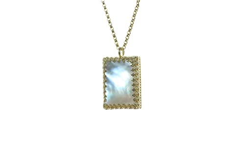 Collier de Mariée Anémone Nacre : bijou de déclaration fait main haut de gamme