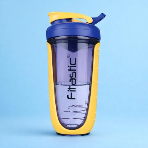 Image of Fuel Shaker Bottle - 700 ml | BPA-Free, Leak-Proof with Mixing Mesh | Premium Black Protein Shaker for Gym & Fitness