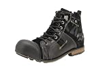 Yellow Cab INDUSTRIAL M, Herren Biker Boots, Schwarz (Black), 41 EU
