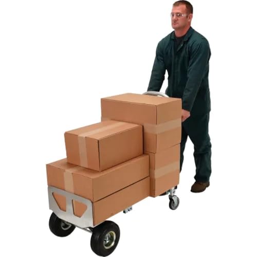 carretilla convertible aluminio 2 en 1 capacidad 500 lb miniatura 2