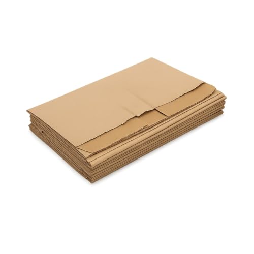 ARLI 200x Bio Müllbeutel 10L Papiermüllbeutel 20x16x34 cm aus 70 g/m² Recyclingpapier kompostierbar & plastikfrei braun & nassfest für Bioabfall (200 Beutel)