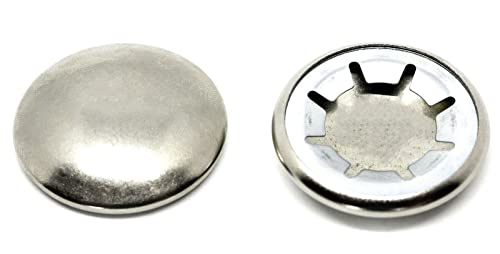 Lot de 10 rondelles Starlock avec capuchon en nickel pour fixation d'arbre AN83 (6 mm) Cover