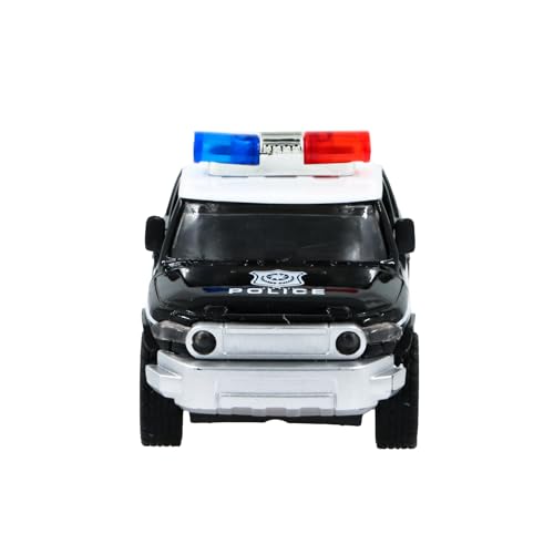 Image of GENIE'S TOY BUS 1:32 Scale Pullback Die Cast Police Jeep I Premium Alloy Metal Diecast Police Jeep I Diecast Metal Pullback Police Jeep for 3+ Year Kids
