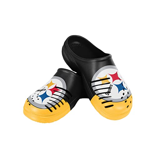 Image of FOCO Men's NFL Team Logo Garden Water Sandals Shoes Slipper Clogs