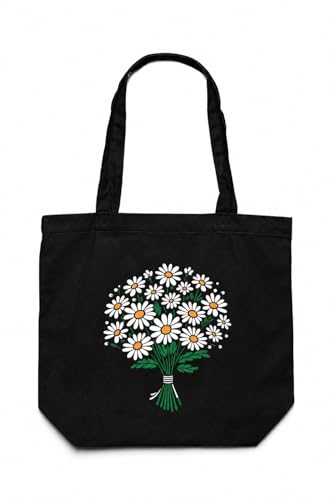 Image of Canvas Tote Bag for Women with Zipper & Pocket(Pack of 1) | Stylish Cotton Handbags for College | Aesthetic Tote Bag for Office, Shopping, Travel, Beach & Daily use