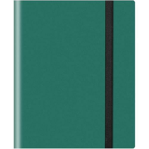 カードファイル 9ポケット 360枚収納 カードバインダー 表紙はPP素材・弾性包帯バインド トレカ バインダー 多種類のカードに対応（グリーン）