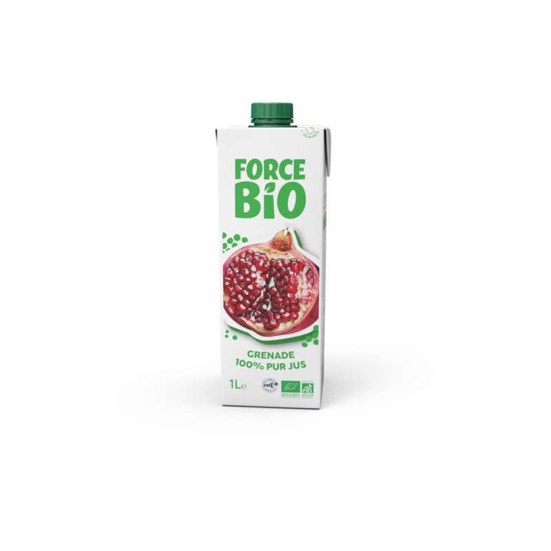 Bio Kraft - Zumo de granada 100% puro, 1 litro