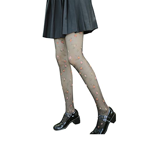 Image of Sahabowi Women's Sheer Tights, High Waist Pantyhose, Vintage Control Top Stockings,Shaping Pantyhose Slimming Butt Lifting