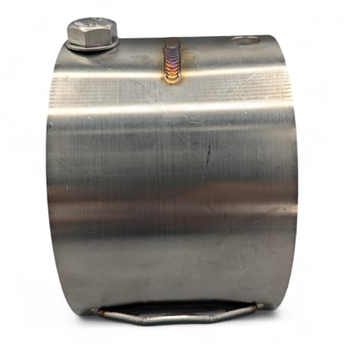 Rats & Mice Prevention for Drains, Stainless Steel Drain Rat Flap, Non-Return Valve, Rat Blocker for Sewers, fits drains (95-110mm, 4 inch)