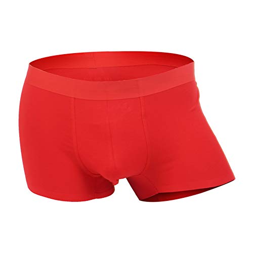 Ropa interior boxer de una pieza para hombres en algodón suave y corte 3D
