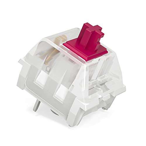 DRAOZA Kailh Pro Switch MX SMD 3ピン RGBスイッチ メカニカルゲーミングキーボード用 (プロレッド 108個)