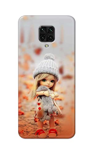 Image of PRINTFIDAA Doll Cute Girl Amazing Beauty Little Kid Child Playing Hard Back Cover for Poco M2 Pro /Redmi Note 9S Back Cover -(P6) KAT1001