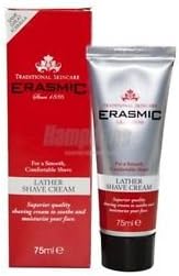 THREE PACKS of Erasmic Lather Shave Cream -Shaving Foam Cream For Men - Mens Skin Care Products