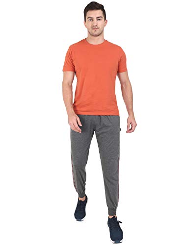 Image of Zeffit Men's Pc Cotton Ankle Grip Track Pant