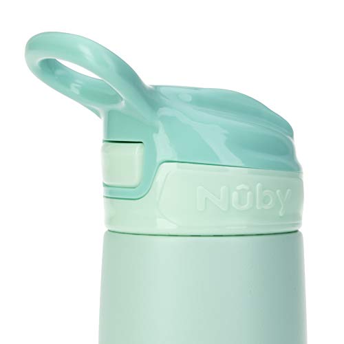 Nuby 80560CS12 Thirsty Kids No Spill Flip-It Reflex Stainless Steel Travel Cup Or Water Bottle thumb #7