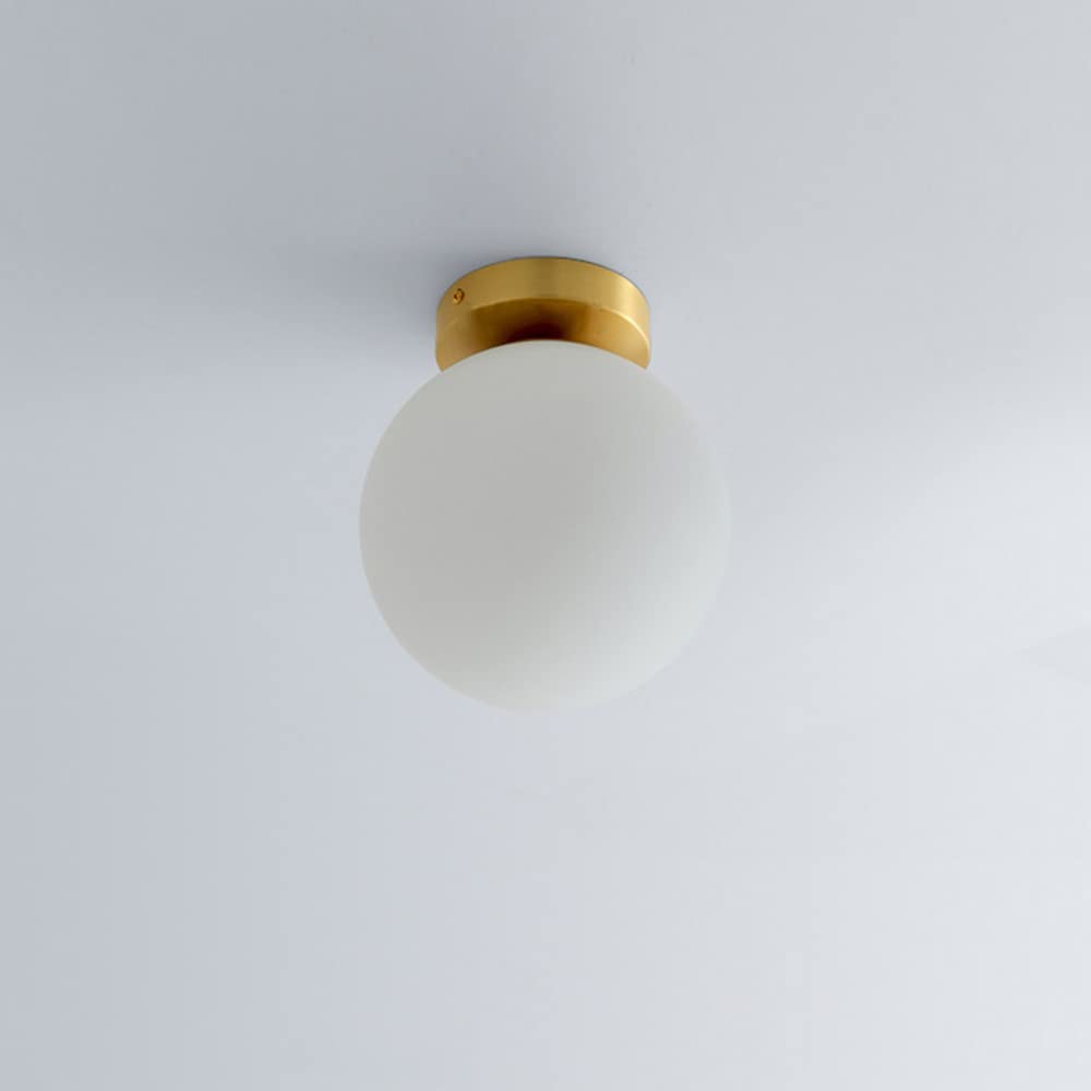 Mengjay Lampada da Soffitto in Vetro, Mini Plafoniera Moderna, Sala da Pranzo, Camera da Letto, Cucina, Corridoio, Lampadari, Decorazioni Artistiche, Base E27 40W