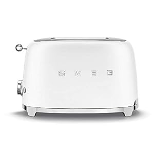 Smeg TSF01WHMEU Toaster Weiß matt