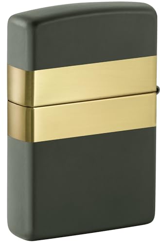 Encendedor Zippo verde mate 81492 miniatura 2