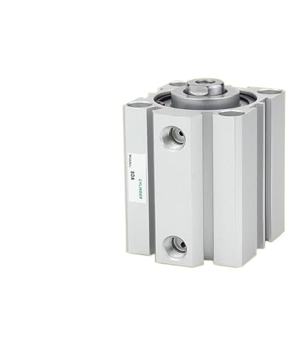 Vérin pneumatique mince SDA à double effet pour guidage de haute précision