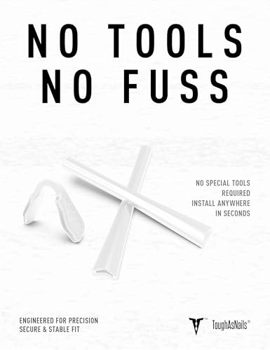 Image of ToughAsNails Replacement Rubber Kits Earsocks and Nosepads for Radar Path /Edge /Range /Pitch /XL Sunglasses