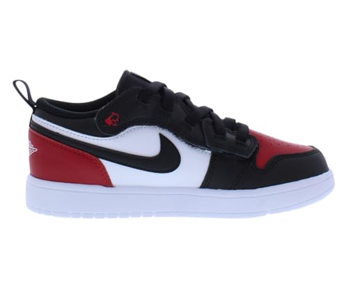 Jordan 1 Low Alt bébé et tout-petit en noir blanc et jaune ocre