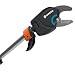 StarCut telescópico 410 plus de GARDENA: cortarramas telescópico, longitud ajustable entre 230...