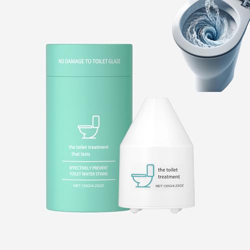 Limpiador de inodoros de gel, sin fregar, limpiador de baño, evita manchas y depósitos de cal, aroma fresco y duradero, limpia profundamente las tuberías (1 unidad)