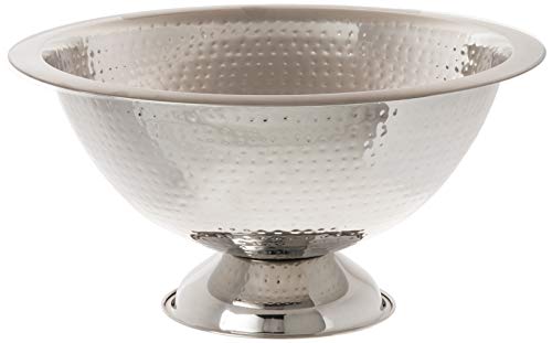 Elegance Hammered Punch Bowl, 38,1 cm