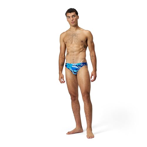 Speedo Mens Swimsuit Brief Eco Flex 2” Outseam Beachstar