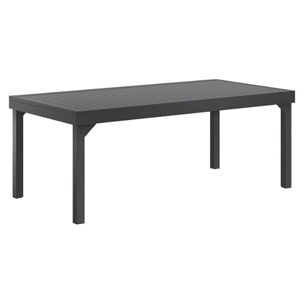 OUTLIV. Lucca Ausziehtisch Aluminium Anthrazit