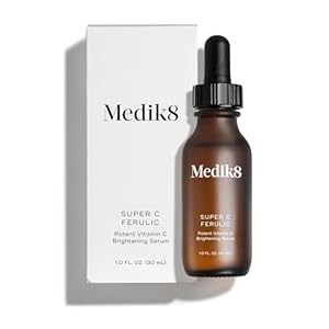 Medik8 Super C Ferulic – 30 Percent Ethylated L-Ascorbic Acid Vitamin C Serum – With Vitamin E and Ferulic Acid – Targets Signs of Aging – 1.0 oz
