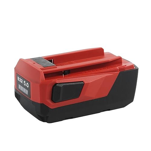 MoVols 22V 5.0Ah Replacement Lithium-Ion battery, Compatible for Hilti B22 22V 21.6V Cordless Power Tools Battery