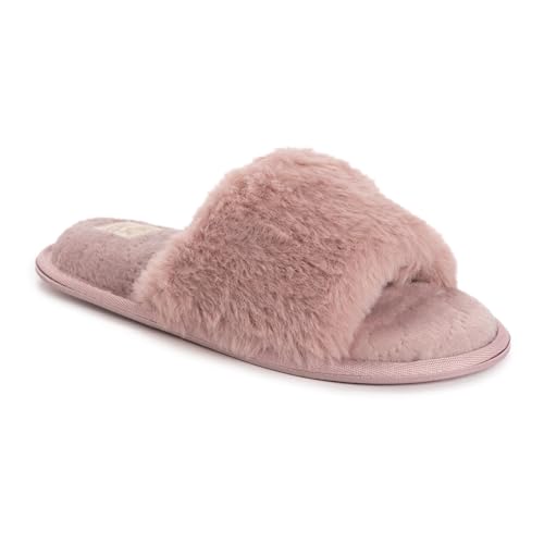 MUK LUKS Women's Sariah Slide Slipper-Snow White