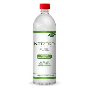 Netzero Fire Premium Bioethanol Brennstoff 1 Liter