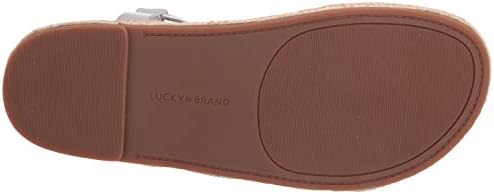 Lucky Brand Footwear Women's Darli Sandal, Silver, 6 | Image 3
