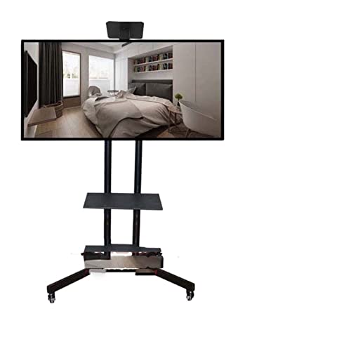 Carrito móvil inclinable para TV 30"-65" Acero frío miniatura 1