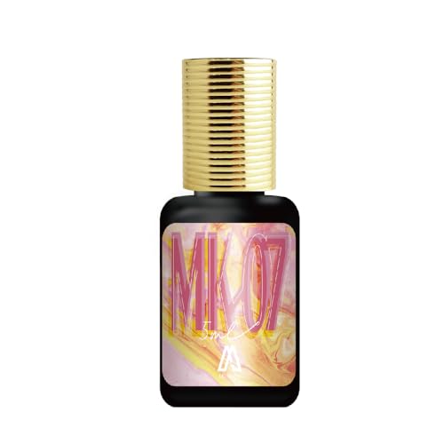 MURAKEN MK07 Made in Taiwan Eyelash Glue- Extra Strong Adhesive for Salon Use, Multiple Drying Times (1 Sec),0.17 fl.oz/5ml, 7-8 Week Retention-for Trained Lash Technicians Only