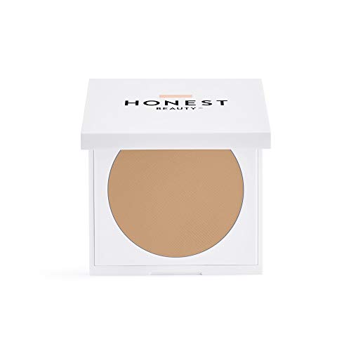 Honest Beauty Everything Cream Foundation, Sand | Demi-Matte, Lightweight, Medium-to-Full Coverage | Talc Free, Dermatologist Tested, Cruelty Free | 0.31 oz.