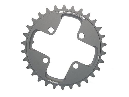 Évitez les sauts de chaîne avec Stronglight Uni VTT Chaîne Feuilles gris 11cm