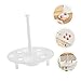 Hemobllo 2pcs High-temperature Resistant Egg Steaming Rack for Boiling and Steaming Eggs Compatible Air Fryer and Multi-cooking Appliances